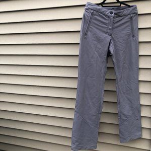 Ibex Women's Climawool Nordic Ski Pants Size 8 Grey-Used
